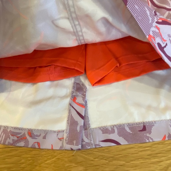 adidas ClimaCool Skort Purple Orange Floral / Lightweight / Pockets / Size 12 - Picture 5 of 16